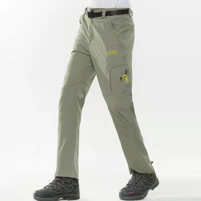 Meeste sportlikud vabaajapüksid suvised õhukesed venivad õues matkamispüksid kiiresti kuivavad püksid taktikalised veekindlad meeste matkapüksid