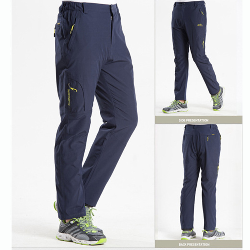 Meeste sportlikud vabaajapüksid suvised õhukesed venivad õues matkamispüksid kiiresti kuivavad püksid taktikalised veekindlad meeste matkapüksid