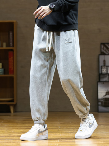 Φθινόπωρο Νέο Ανδρικό Φούτερ 2023 Φαρδύ παντελόνι Jogger Παντελόνι Hip Hop Streetwear Μήκος Αστραγάλου Βαμβακερό χαλαρό παντελόνι Plus Size 8XL