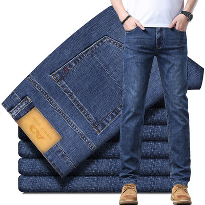 Επωνυμία 2023 Καλύτερη τιμή Comfort ίσιο τζιν παντελόνι Ανδρικά τζιν Business casual ελαστικό ανδρικό παντελόνι υψηλής ποιότητας