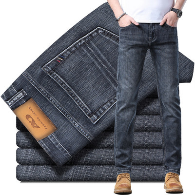 Επωνυμία 2023 Καλύτερη τιμή Comfort ίσιο τζιν παντελόνι Ανδρικά τζιν Business casual ελαστικό ανδρικό παντελόνι υψηλής ποιότητας