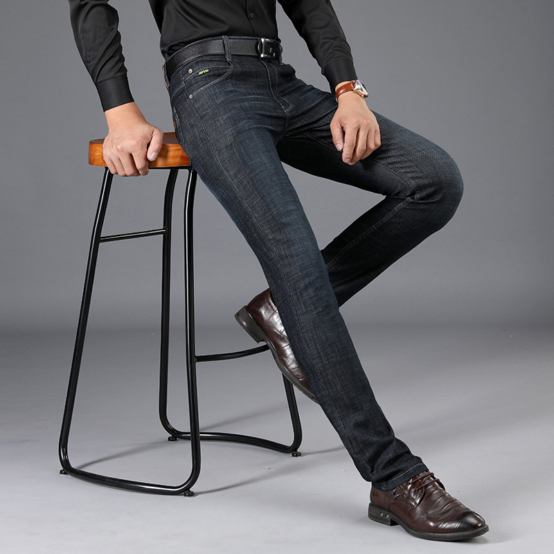 Επωνυμία 2023 Καλύτερη τιμή Comfort ίσιο τζιν παντελόνι Ανδρικά τζιν Business casual ελαστικό ανδρικό παντελόνι υψηλής ποιότητας