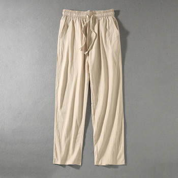 Есенни летни големи панталони Мъжки панталони 9XL 10XL 11XL Талия 170 см Памучни панталони