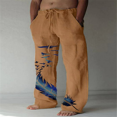 Nove muške sportske hlače Ležerne vrećaste trenirke Hlače Hlače za odmor na plaži Joga jogging Hlače velike veličine Muška ulična odjeća