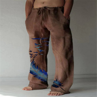 Nove muške sportske hlače Ležerne vrećaste trenirke Hlače Hlače za odmor na plaži Joga jogging Hlače velike veličine Muška ulična odjeća