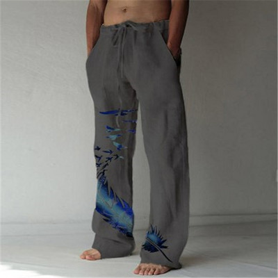 Nove muške sportske hlače Ležerne vrećaste trenirke Hlače Hlače za odmor na plaži Joga jogging Hlače velike veličine Muška ulična odjeća