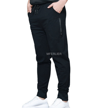 Пролет Есен 8XL 150 кг Мъжки бизнес панталон 7XL 6XL 5XL Голям размер Панталон черен цвят