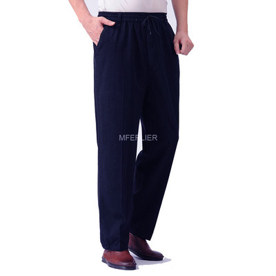 Primavara Vara Pantaloni mari dimensiuni 12XL 11XL 10XL 9XL 8XL Pantaloni largi din bumbac Barbati