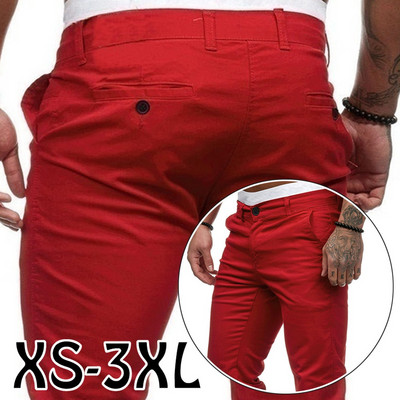 Pantaloni noi de afaceri de culoare uni Pantaloni formali de lucru pentru bărbați Pantaloni subțiri cu picioare drepte Pantaloni casual