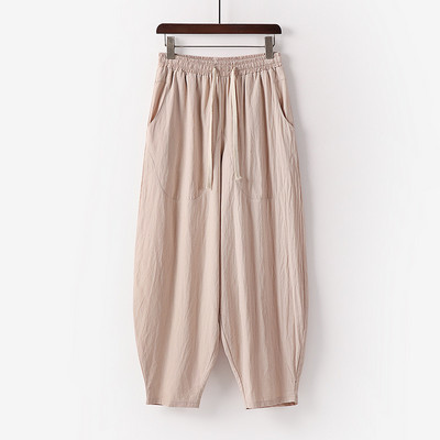 160 KG Proljeće Ljeto Hlače velikih veličina Muške 10XL 9XL 8XL 7XL Struk 150 cm Pamučne hlače Široke hlače