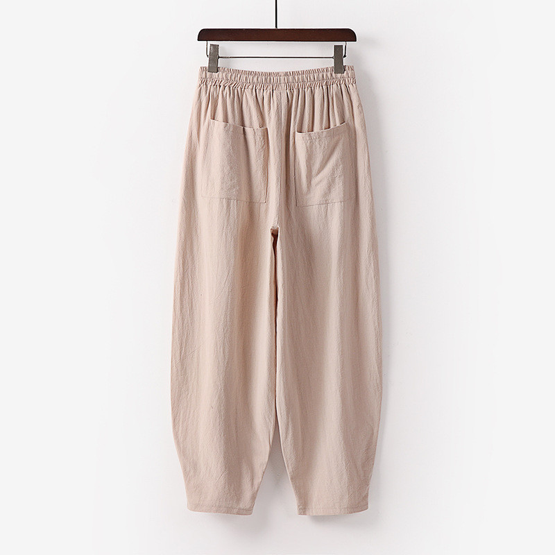 160 KG Proljeće Ljeto Hlače velikih veličina Muške 10XL 9XL 8XL 7XL Struk 150 cm Pamučne hlače Široke hlače