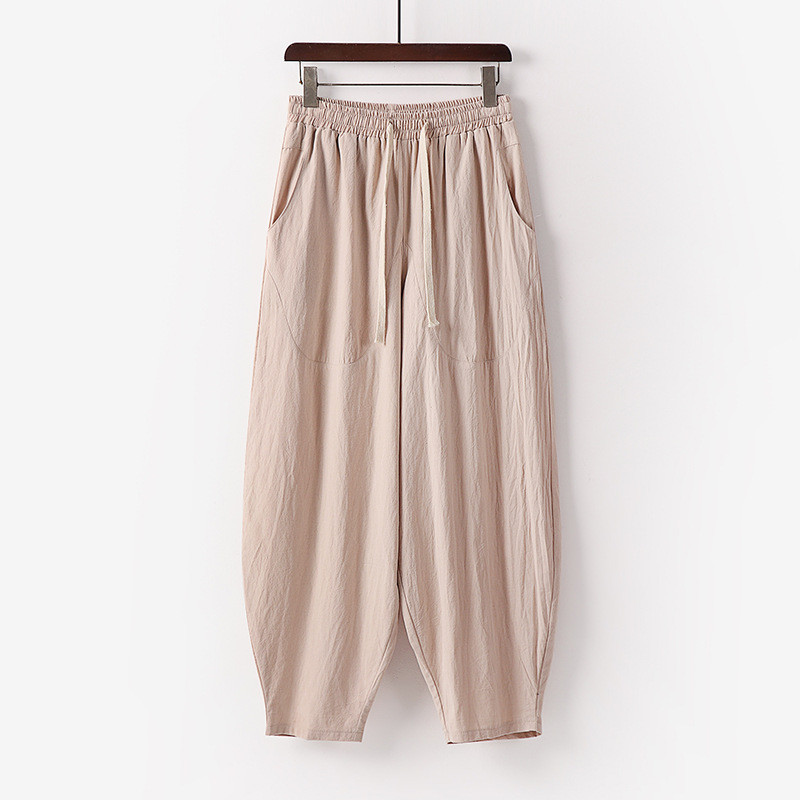 160 KG Proljeće Ljeto Hlače velikih veličina Muške 10XL 9XL 8XL 7XL Struk 150 cm Pamučne hlače Široke hlače