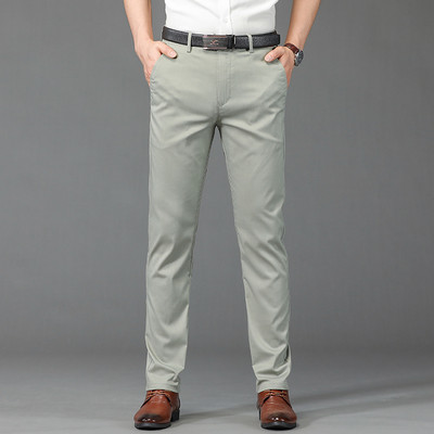 KUBRO 2023 õhukesed uued meeste püksid Trendikad All Match vabaaja püksid, meeste vabad sirged, modaalne, kerged lüotsellrõivad