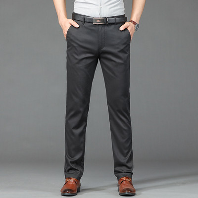 KUBRO 2023 õhukesed uued meeste püksid Trendikad All Match vabaaja püksid, meeste vabad sirged, modaalne, kerged lüotsellrõivad