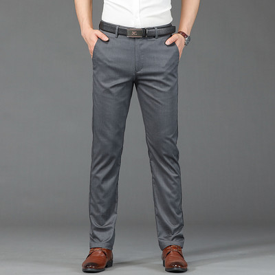 KUBRO 2023 õhukesed uued meeste püksid Trendikad All Match vabaaja püksid, meeste vabad sirged, modaalne, kerged lüotsellrõivad