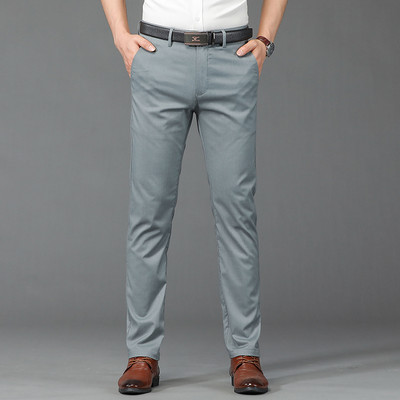 KUBRO 2023 õhukesed uued meeste püksid Trendikad All Match vabaaja püksid, meeste vabad sirged, modaalne, kerged lüotsellrõivad