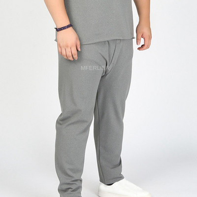 Zimske jesenske hlače od flisa, muške 5XL 6XL 7XL 8XL, struka 150 cm, tople hlače veće veličine