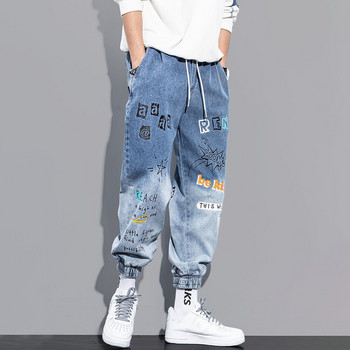 Ανδρικά παντελόνια φορτίου μόδας υψηλής ποιότητας Hip hop Trend Streetwear Παντελόνια για τζόκινγκ Ανδρικό παντελόνι casual ελαστική μέσης φαρδύ