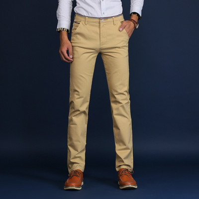 6 culori 2022, primăvară și vară, pantaloni subțiri pentru bărbați, pantaloni subțiri de marcă din bumbac, stil clasic