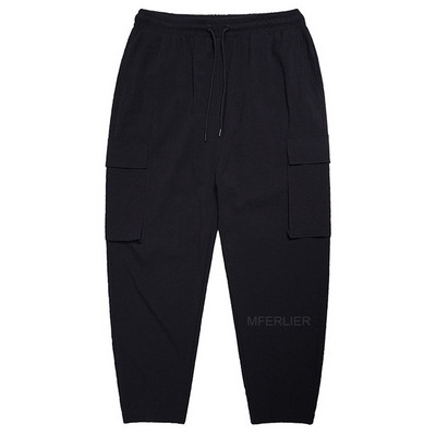 Ljeto Proljeće Oversize hlače 7XL Struk 145 cm 5XL 6XL Pamučne muške hlače velikih veličina