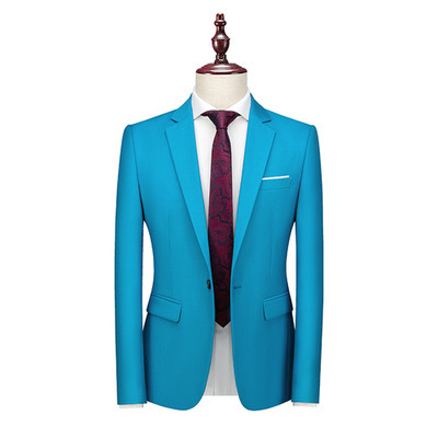 Φωτεινό πράσινο κοστούμι Σακάκι Ανδρικό Κομψό Slim Blazer Παλτό για Νυφικό Φόρεμα Κατάλληλο για Όλες τις Εποχές Μεγάλο μέγεθος 5XL 6XL