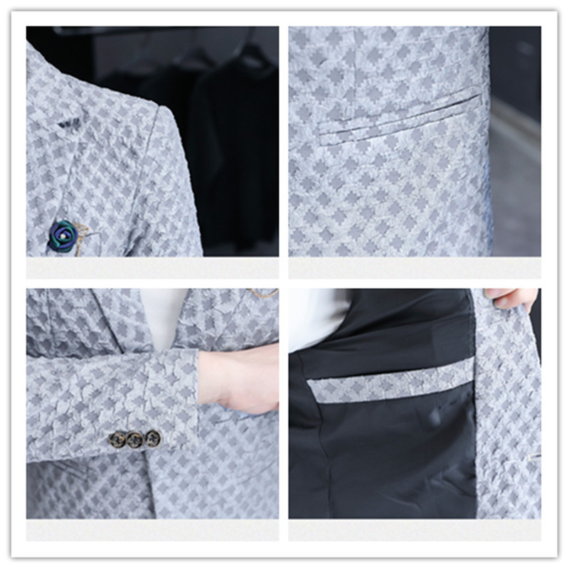 Uus kvaliteetne meeste bleiser Briti stiilis elegantne mood esmaklassiline lihtne äriline vabaaja pulmade härrasmeeste õhuke ülikonna jope