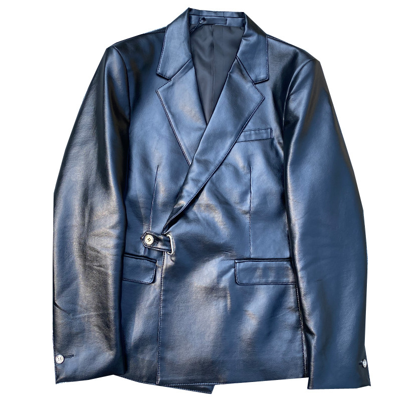 Boutique muška moda, poslovna koža, zgodan ležeran džentlmen, korejska verzija britanskog stila, vjenčanje, elegantni sako za domaćina