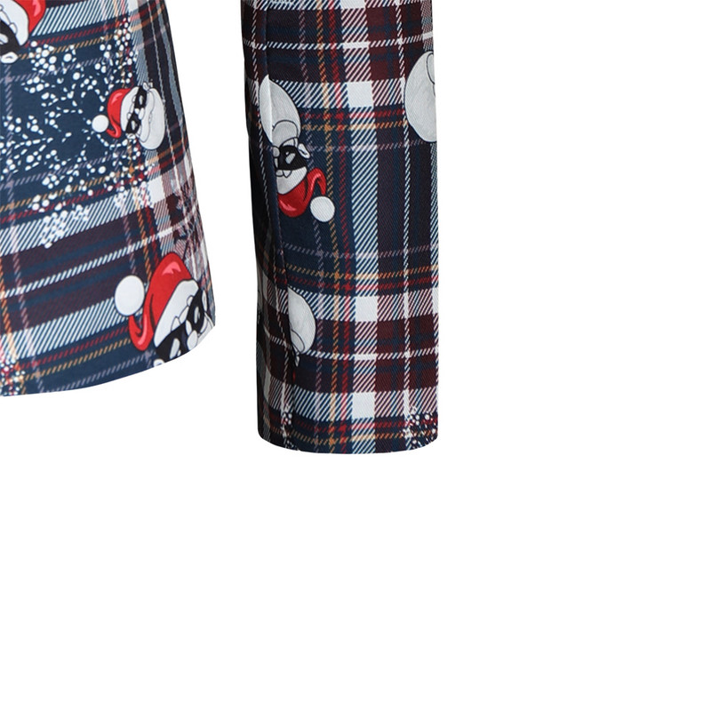 3D-prindiga jõuluülikonnad meeste pikkade varrukatega bleiserid, talveprinditud muusikaga meeste naljakas jakk