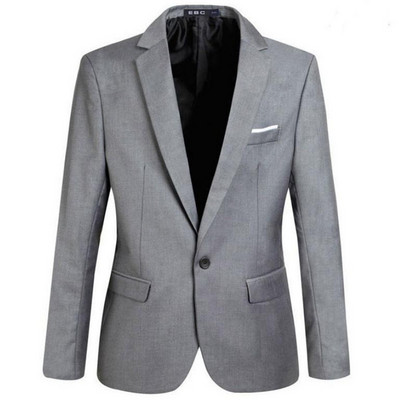 Jesensko-zimska muška ležerna jakna Europa i Amerika Velika veličina S-6XL Modna jednostruka mala jakna Uredska putovanja