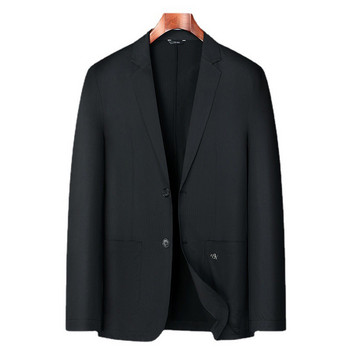 Summer Thin ανδρικό blazer Ice Silk Breathable Stretch Casual κοστούμι 7XL 8XL Plus Size Suit Jacket 6XL Ελαφρύ blazers 145kg