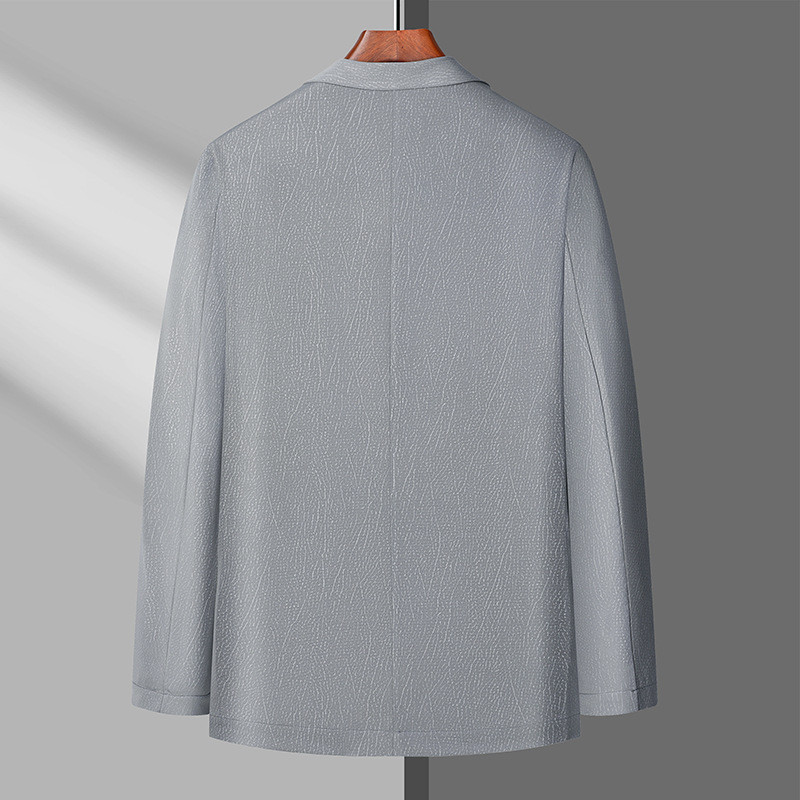 Ljetni tanki muški blejzer Ice Silk Prozračno rastezljivo ležerno odijelo 7XL 8XL Jakna veće veličine 6XL Lagani blejzeri 145 kg