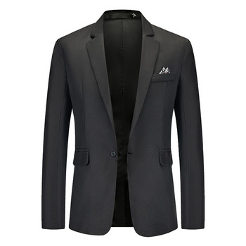 Φθινοπωρινό Νέο Μασίφ ελαφρύ Smart Casual Blazer για Άντρες Επαγγελματίες Casual Gentleman Suit Jackets Αντρικά αντηλιακά παλτό