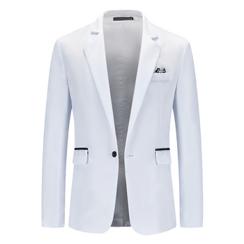 Φθινοπωρινό Νέο Μασίφ ελαφρύ Smart Casual Blazer για Άντρες Επαγγελματίες Casual Gentleman Suit Jackets Αντρικά αντηλιακά παλτό