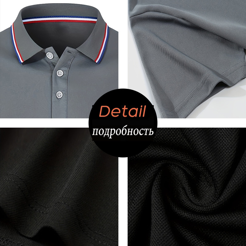 Μακρυμάνικο ανδρικό μπλουζάκι πόλο άνοιξη φθινόπωρο για τρέξιμο στο ύπαιθρο αθλητικό μπλουζάκι γκολφ γραφείου Εργασία αναπνεύσιμο ανδρικό πουκάμισο Dropshipping