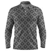 Kevadsuvine meeste vabaaja pikkade varrukatega polosärk