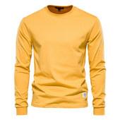 Nove muške majice kratkih rukava Proljeće, jednobojna muška majica dugih rukava, majice kratkih rukava za mlade muškarce, ležerna muška pamučna majica s O-izrezom MY721