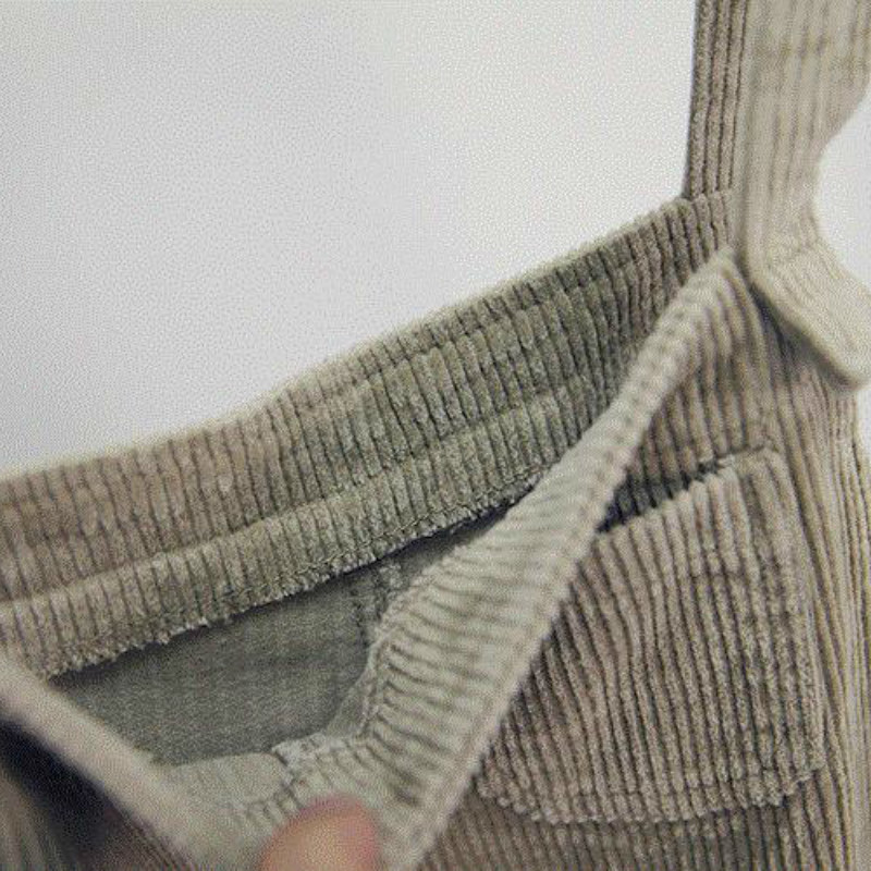 Kombinezoni Ženski jednobojni, jednostavni kombinezoni s tregerima od samta Studentice Djevojke Slatki Harajuku Ljetni široki Popularni za slobodno vrijeme Dnevni ženski