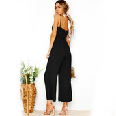 Seksikas Camisole naiste püksid, kombinesoon, suvine trikoo, ühevärviline mitmevärviline kõrge vöökohaga tõmblukuga mähitud rinnakorv Mood kuum müük