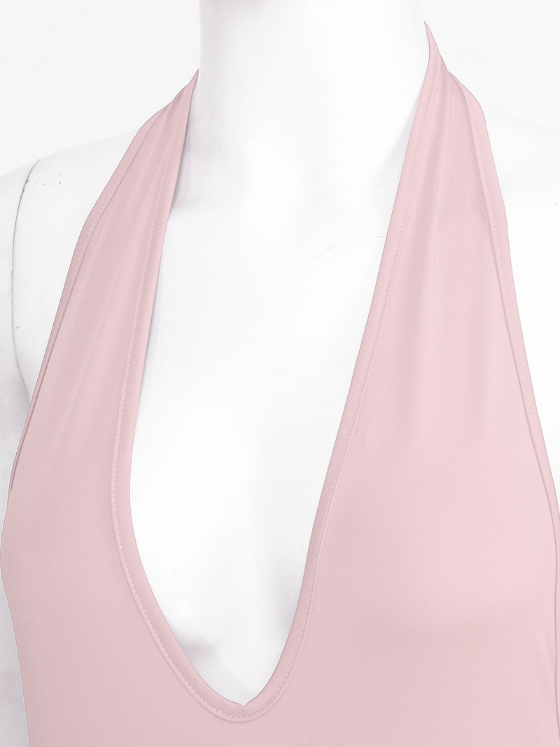 Naiste päitsetega Deep V Neck Treening Body Sexy Ladies Hingav varrukateta Seljata õhuke Jõusaali Fitness Sport Jumpsuits