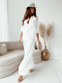 2023 Proljeće Jesen Komplet hlača za žene Uredska odjeća Chic Košulje Dvodijelno odijelo Žensko elegantno odijelo širokih hlača Trenirka