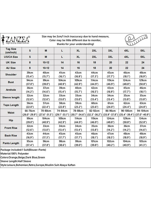 Ljetne modne trenirke ZANZEA Elegantno odijelo Ženske bluze i hlače s V izrezom Odgovarajući kompleti 2K. Ženske hlače Moderna odjeća