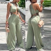 Γυναικείες μασίφ λουριά σπαγγέτι Criss Cross Lace Up Κοίλα ίσια σέξι φόρμα