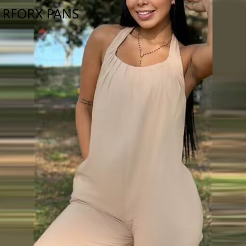 2023. aasta naiste tugevad paksud rihmad, seljataga lahtised seksikad pliiatsiga elastsed vöökohaga kombinesoonid