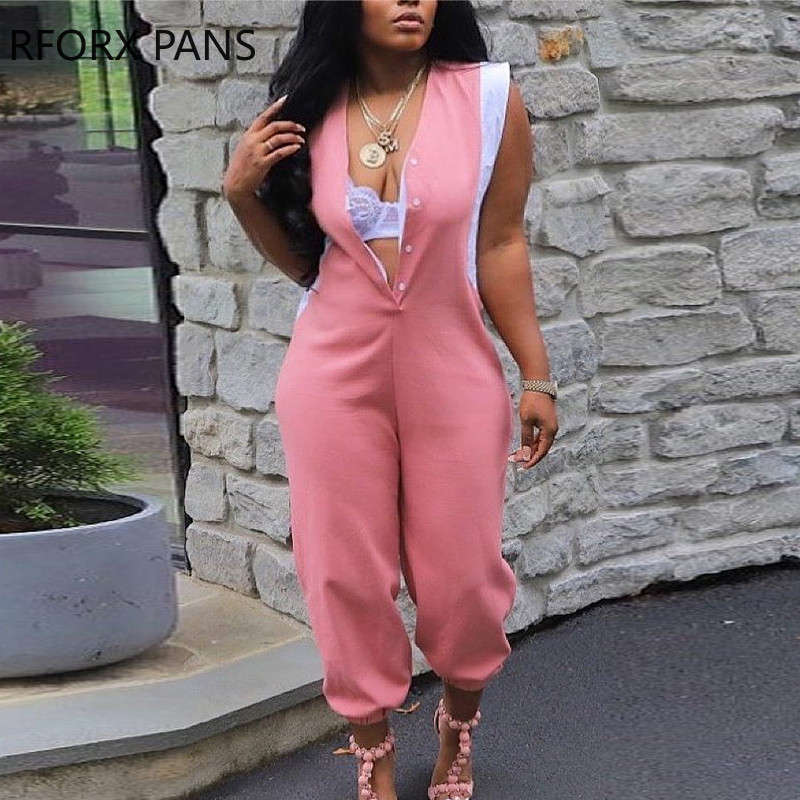 Γυναικεία κομψή αμάνικη φόρμα με κουμπιά με πάτσγουορκ μέχρι τον αστράγαλο