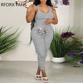 Γυναικείες κομψές σέξι φόρμες με κορδόνια, αμάνικα