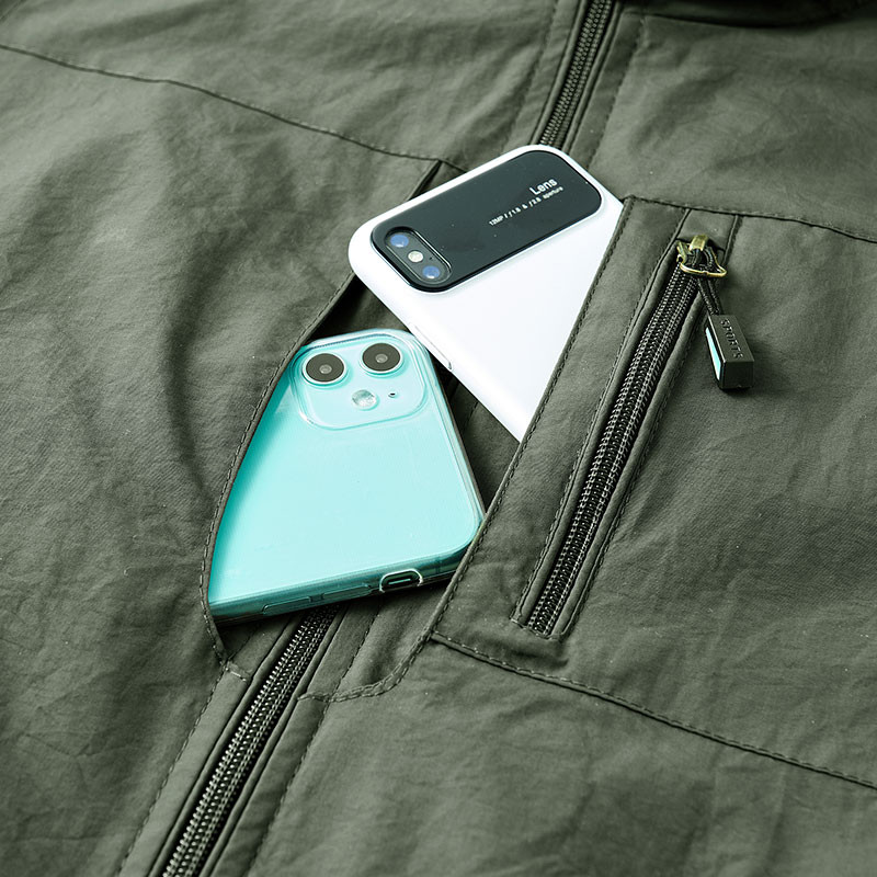 Meeste vestid Meeste jakk Varrukateta Vest Kevad Suvi Sügis Vabaajareisid Matkamine Töövest Mitme taskuga Vest Vest 5XL