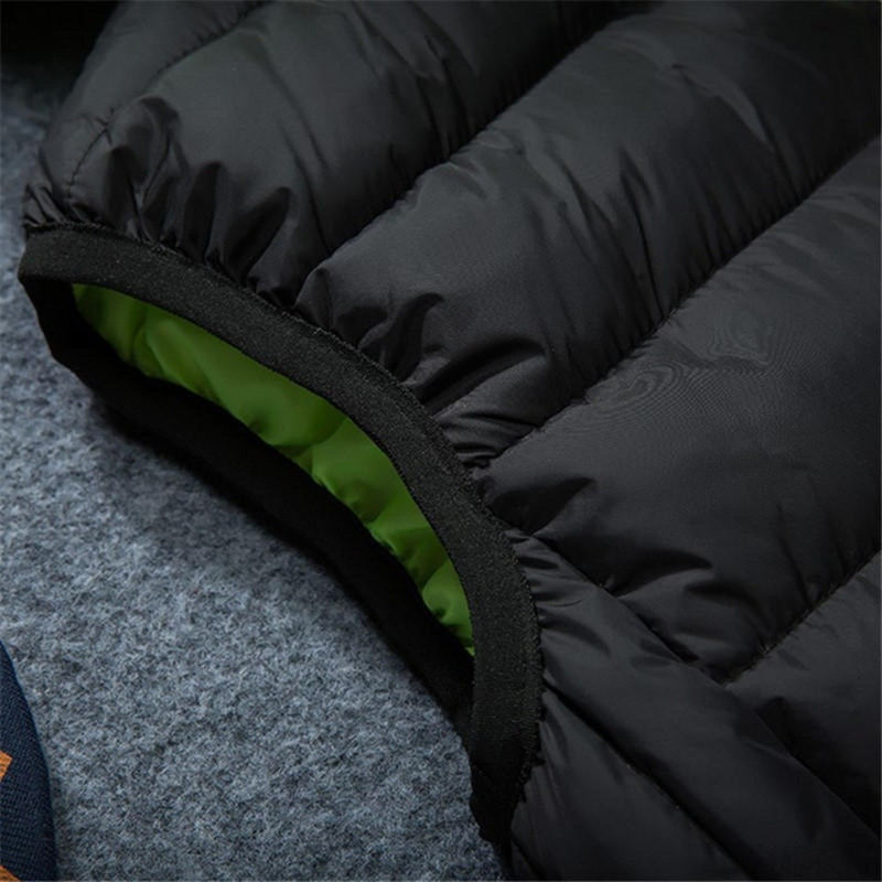 2021. aasta uus kevadine sügisene varrukateta jakk meestele Moodne sooja kapuutsiga meeste talvevest kerge plusssuuruses meeste töövestid, vest