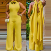 Γυναικεία μονόχρωμη, κομψή αμάνικη, πρωτότυπη φόρμα για επίσημο πάρτι