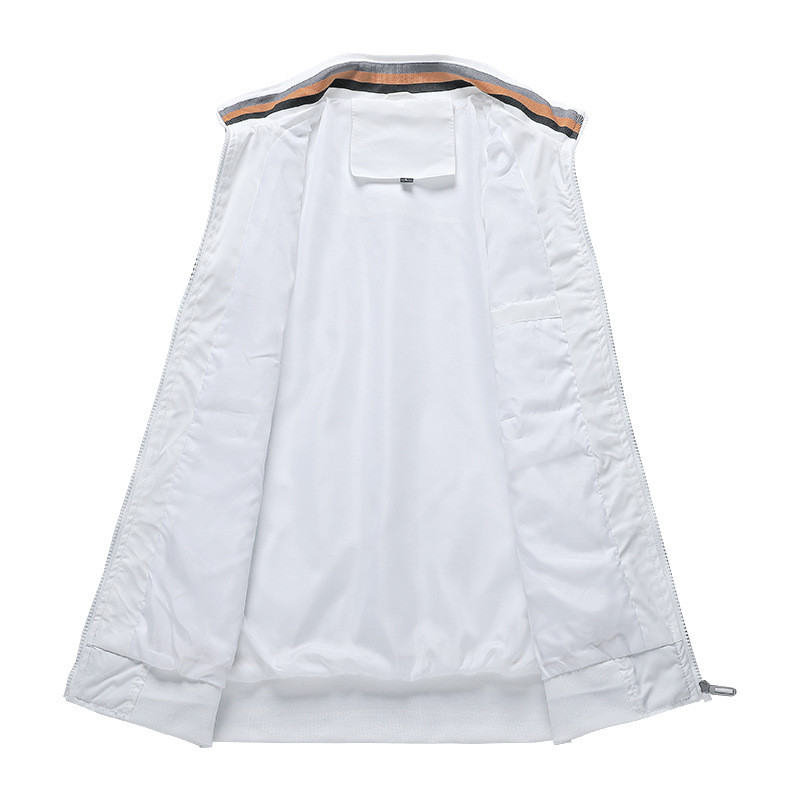 Moodne jakk Meeste kevad-sügis vabaaja kampsun Meeste spordisviitrid Unisex tõmblukuga jope Hip Hop jakid Meeste tänavarõivad