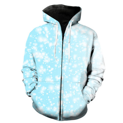 Talvise lumehelbemustriga meeste lukuga kapuuts, suur hip-hop dressipluusid vabaaja teismeliste harajuku topsid, moodsad unisex pikkade varrukatega